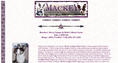 Desktop Screenshot of mackeycardigans.tnics.com