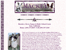 Tablet Screenshot of mackeycardigans.tnics.com