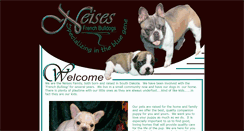 Desktop Screenshot of niceaspuppys.tnics.com